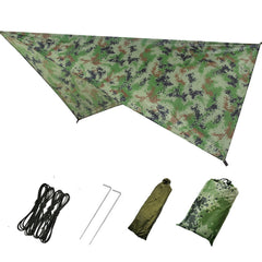 Multifunctional Waterproof Triangular Camping Beach Sunshade Canopy Tent