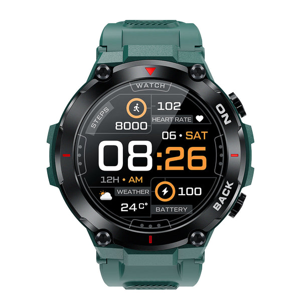 K37 GPS Health Monitoring Smartwatch for Women Fitness