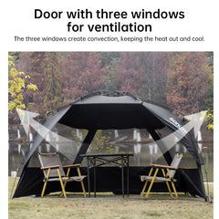 One Touch UV Resistant 4 Person Outdoor Camping Tent