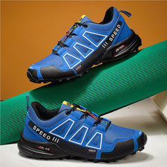 Men Lightweight Breathable Shock Absorption Trekking Sneakers