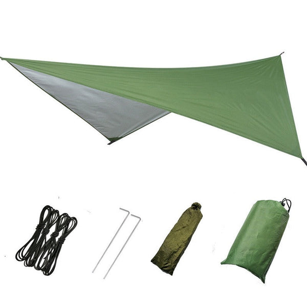 Multifunctional Waterproof Triangular Camping Beach Sunshade Canopy Tent