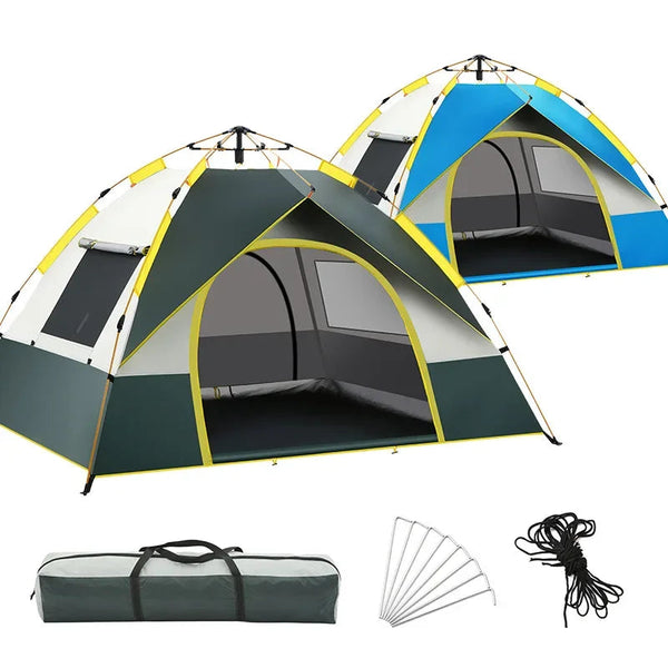 Automatic Breathable Two Person Quick Opening Camping Tent