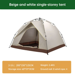 Automatic Waterproof Portable Outdoor Camping Speed Open Tent