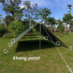 Ultralight Waterproof Camping Tarp Sun Shelter Awning Tent
