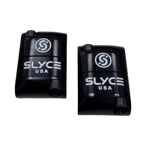 SLYCE SLYDRS™ — Adjustable Clamp-On Pickleball Paddle Tuning Weights - Increase Power and Control