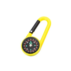Mini Compass Carabiner Hiking Camping Survival Keychain Tool