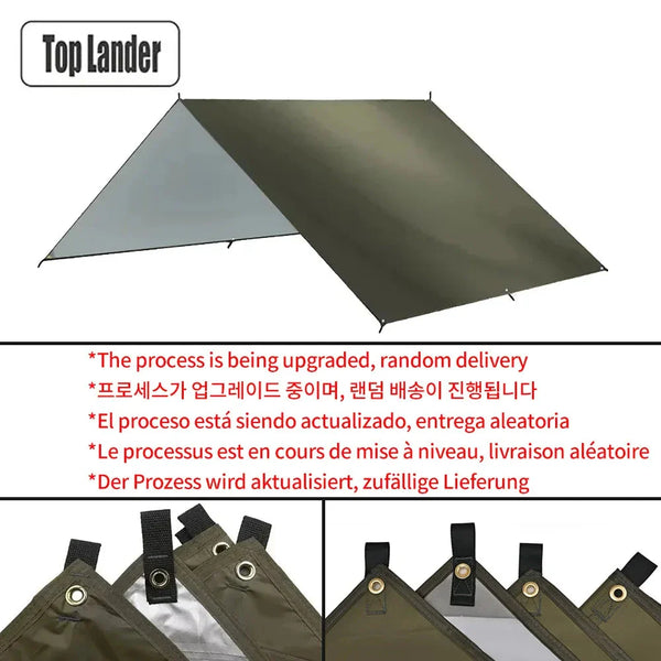 Ultralight Waterproof Camping Tarp Sun Shelter Awning Tent