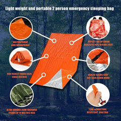 Emergency Waterproof Thermal Survival Camping Sleeping Bivy Bag