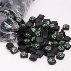 Mini Button Compass Portable Hiking Camping Watch Strap