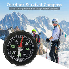 Mini Pocket Compass Portable Camping Hiking Survival Navigator