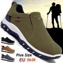 Men Waterproof Breathable Anti-Slip Outdoor Hiking Trail Shoes