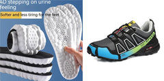 Men Lightweight Breathable Shock Absorption Trekking Sneakers