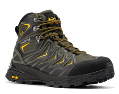 Metallic Green Waterproof Vibram Outdoor Hiking Boots