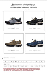 Men Quick Dry Non-Slip Outdoor Barefoot Water Shoes