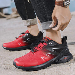 Men Waterproof Breathable Non-Slip Outdoor Trail Running Shoes