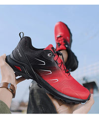 Men Waterproof Breathable Non-Slip Outdoor Trail Running Shoes
