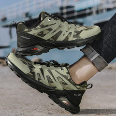 Men Waterproof Breathable Non-Slip Outdoor Trail Running Shoes