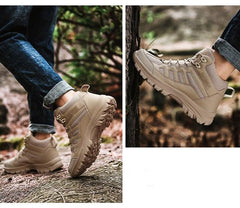 Men Waterproof Winter Hiking Outdoor Anti-Skid Ankle Boots