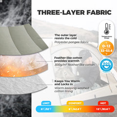 Cotton Envelope Outdoor Camping Backpacking Sleeping Bag Sack