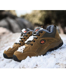 Winter Couple Warm Lightweight Non-Slip Outdoor Hiking Shoes