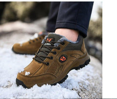 Winter Couple Warm Lightweight Non-Slip Outdoor Hiking Shoes