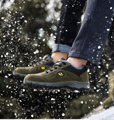 Winter Couple Warm Lightweight Non-Slip Outdoor Hiking Shoes