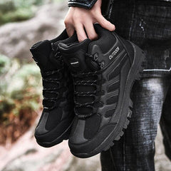 Men Waterproof Winter Hiking Outdoor Anti-Skid Ankle Boots
